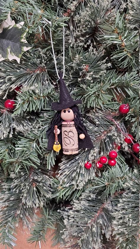 Enchanted witch ornament